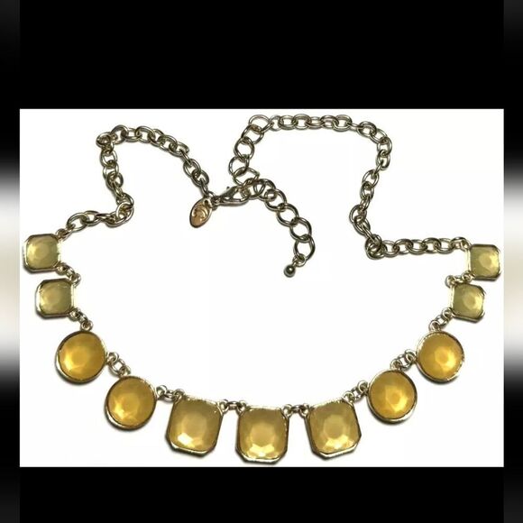 Vintage Necklace Signed CHARMING CHARLIE Gold Tone Chain 16"-19" - Picture 1 of 1